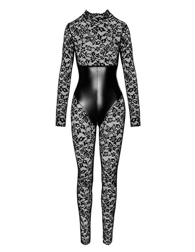 Combinaison corset Enigma F299 dentelle et wetlook
