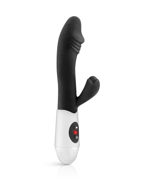 Vibromasseur Rabbit Elya noir - Yoba Vibromasseur Rabbit Elya noir - Yoba