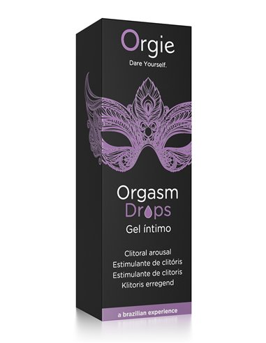 Gel d'excitation du Clitoris Orgasm Drops