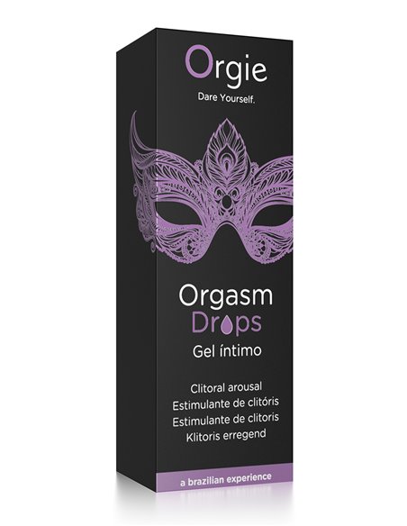 Gel d'excitation du Clitoris Orgasm Drops