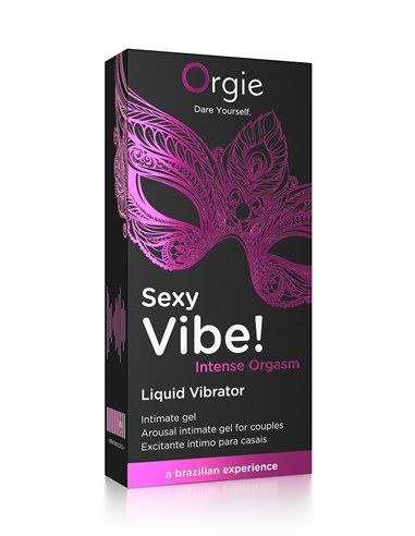 Gel d'excitation Sexy Vibe Intense Orgasm Liquid Vibrator
