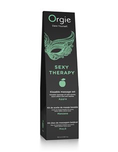 Huile de massage embrassable Sexy Therapy Pomme 2