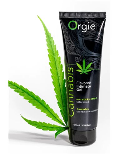 Lubrifiant eau Lube Tube Cannabis 100ml