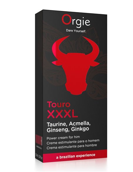 Crème pour améliorer l'érection Touro XXXL Power Cream 15ml