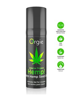 Gel intime dexcitation Hemp Intense Orgasm 15ml
