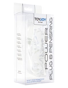 Stimulateur de prostate et cockring transparent 2