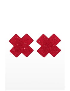 Caches mamelons Nipple X Covers rouge