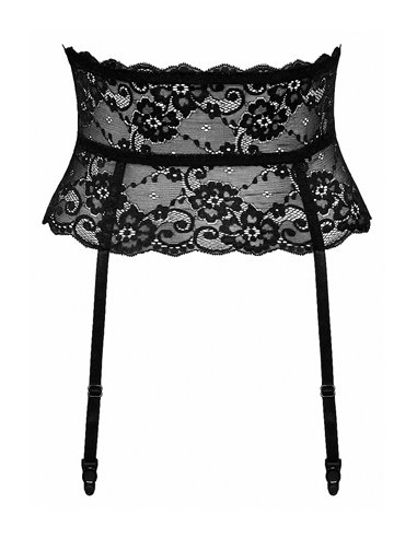 Ceinture porte-jarretelles noir - Cottelli Lingerie