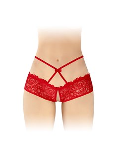 Culotte ouverte rouge Celia - Fashion Secret 2