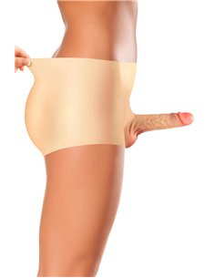 Culotte avec gode réaliste creux 2