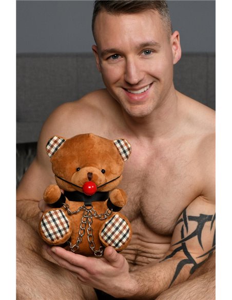 Ours en peluche bâillonné