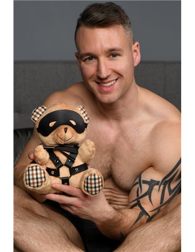 Ours en peluche BDSM avec martinet