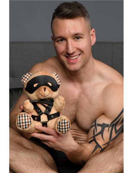 Ours en peluche BDSM avec martinet