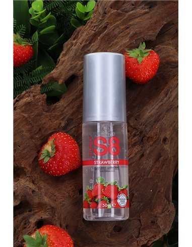 Lubrifiant S8 parfumé fraise 125ml