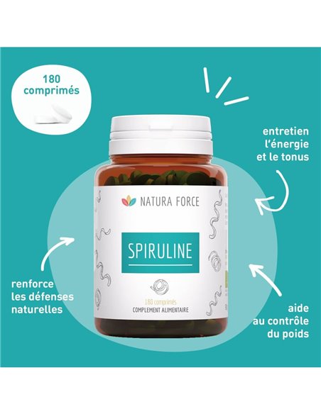 Spiruline - gélules - Natura Force
