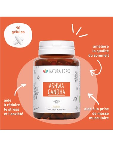Ashwagandha Bio - gélules - Natura Force