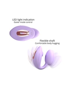 Double stimulateur Wonderlover mauve - Love to Love 2