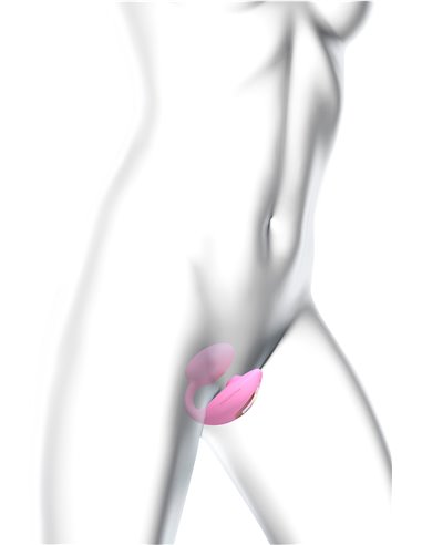 Double stimulateur Wonderlover rose - Love to Love