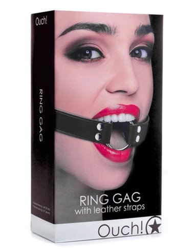 Baillon BDSM Ring Gag - Ouch!