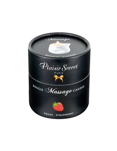 Bougie de massage - Fraise