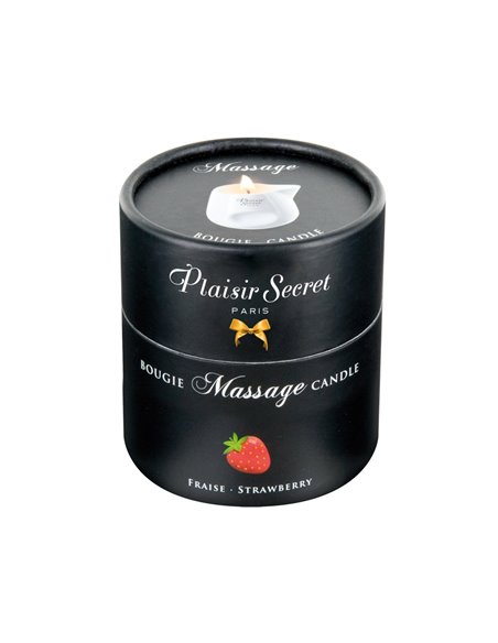 Bougie de massage - Fraise