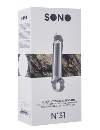 Gaine d'extension de pénis lisse SONO 31