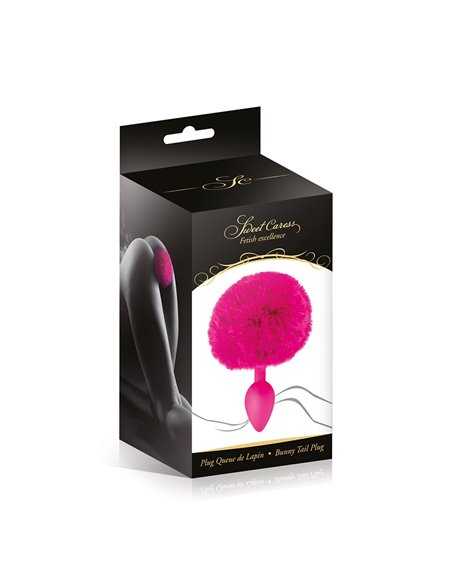 Plug queue de lapin - fuchsia Plug queue de lapin - fuchsia