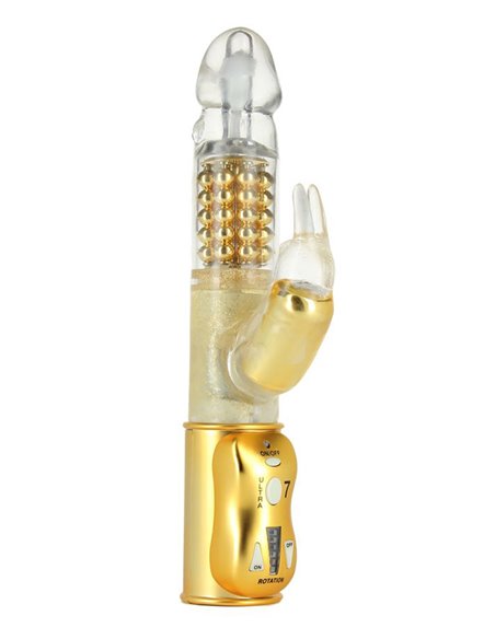 Vibromasseur Orgasmic Rabbit Gold - Dorcel Vibromasseur Orgasmic Rabbit Gold - Dorcel