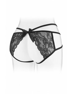 Culotte ouverte  Nadia - noir 2