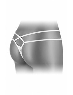 String ouvert Mylene - blanc 2