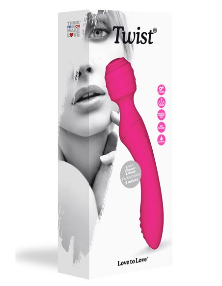 Vibromasseur 2 en 1 Twist