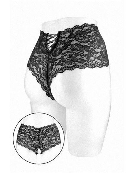 Boxer ouvert Julia - noir Boxer ouvert Julia - noir
