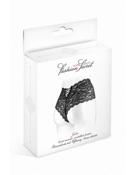 Boxer ouvert Julia - noir Boxer ouvert Julia - noir