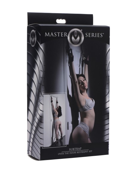 Liens de contrainte pour porte - Noirs