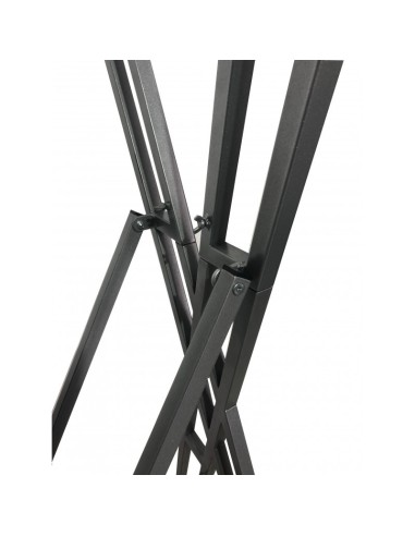 Croix de Saint André en métal avec pied