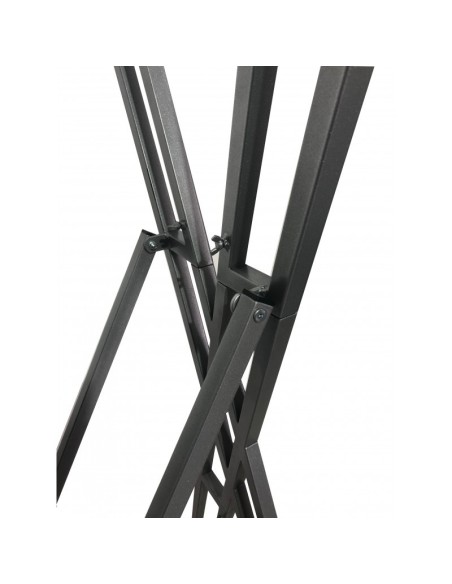 Croix de Saint André en métal avec pied