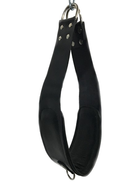 set de 2 Supports pieds en cuir pour sling + 2 mousquetons - 60cm -  The Red