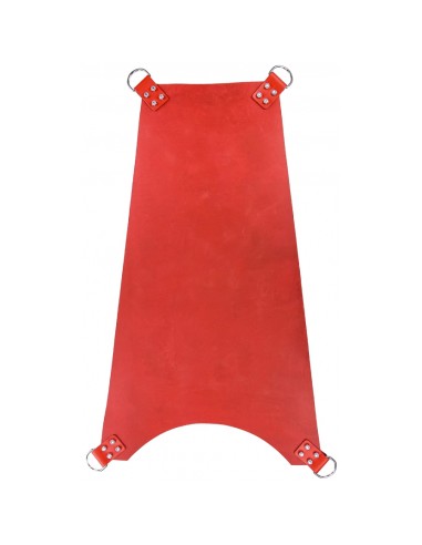 Sling en cuir 4 Points Ajusté Rouge
