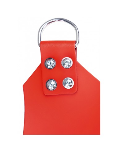 Sling en cuir 4 Points Rouge
