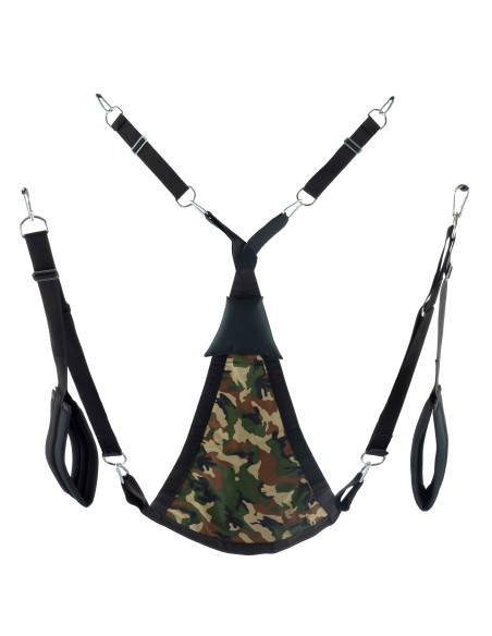 Sling en tissu Triangle - Set complet Camouflage