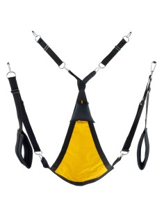 Sling en tissu Triangle - Set complet Jaune 2