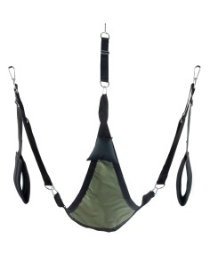 Sling en tissu Triangle - Set complet Kaki