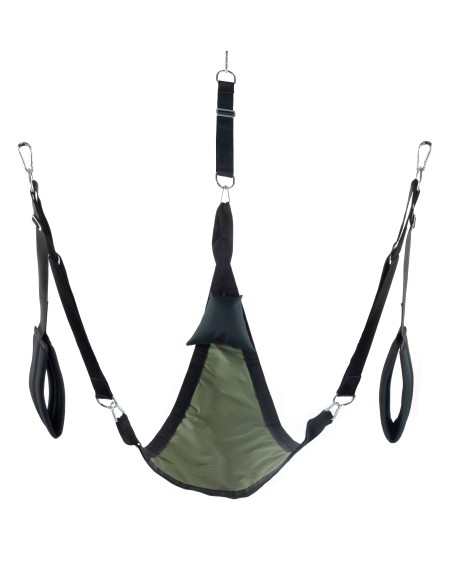 Sling en tissu Triangle - Set complet Kaki