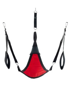 Sling en tissu Triangle - Set complet Rouge