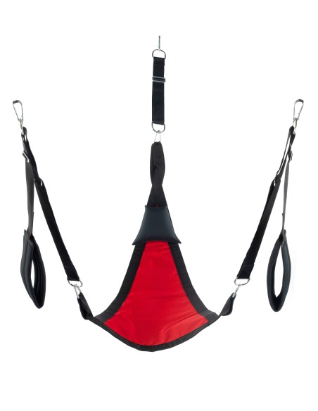 Sling en tissu Triangle - Set complet Rouge