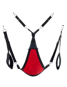 Sling en tissu Triangle - Set complet Rouge 2