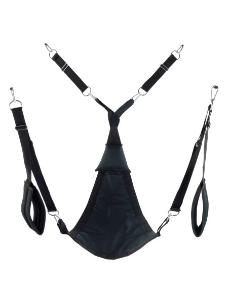 Sling en tissu Triangle - Set complet Noir