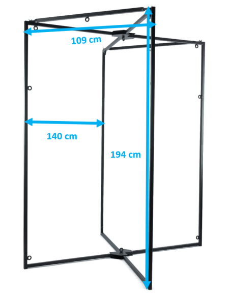 Structure en métal pour Sling Noir