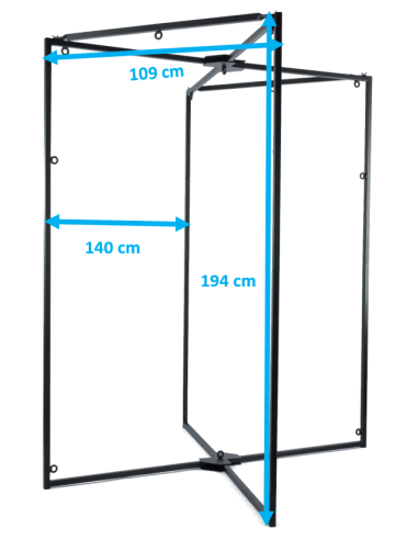Structure en métal pour Sling Platinium