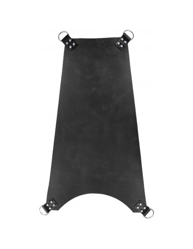 Sling en cuir 4 Points Ajusté Noir